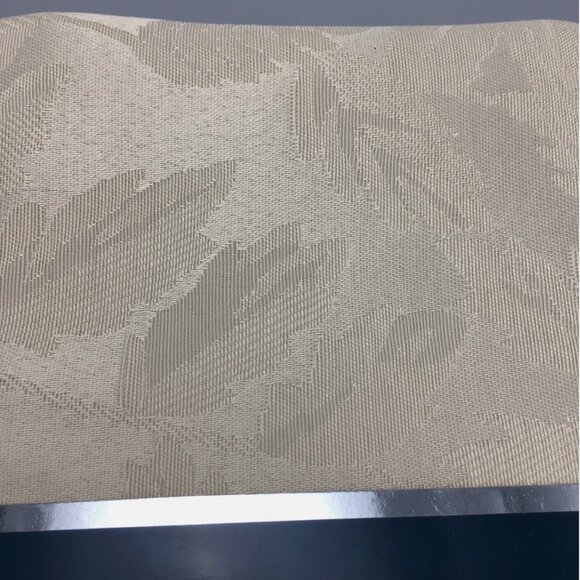 4 WATERFORD Fine Linens Champagne Tralee Leaves Jacquard Napkin Set Cloth Fall - Picture 4 of 7